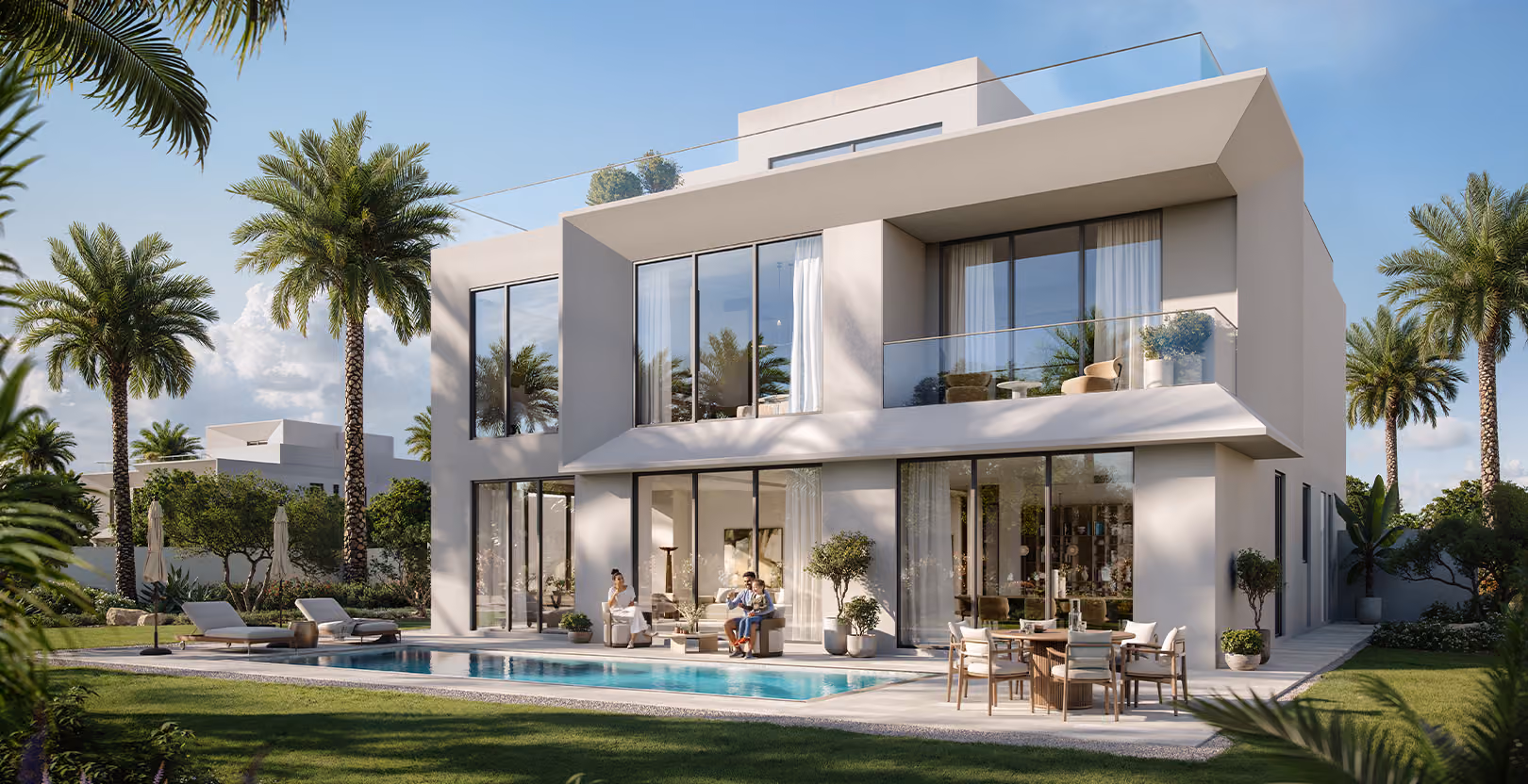 Palace Villas Ostra — villa designs around The Oasis waterways — image 3