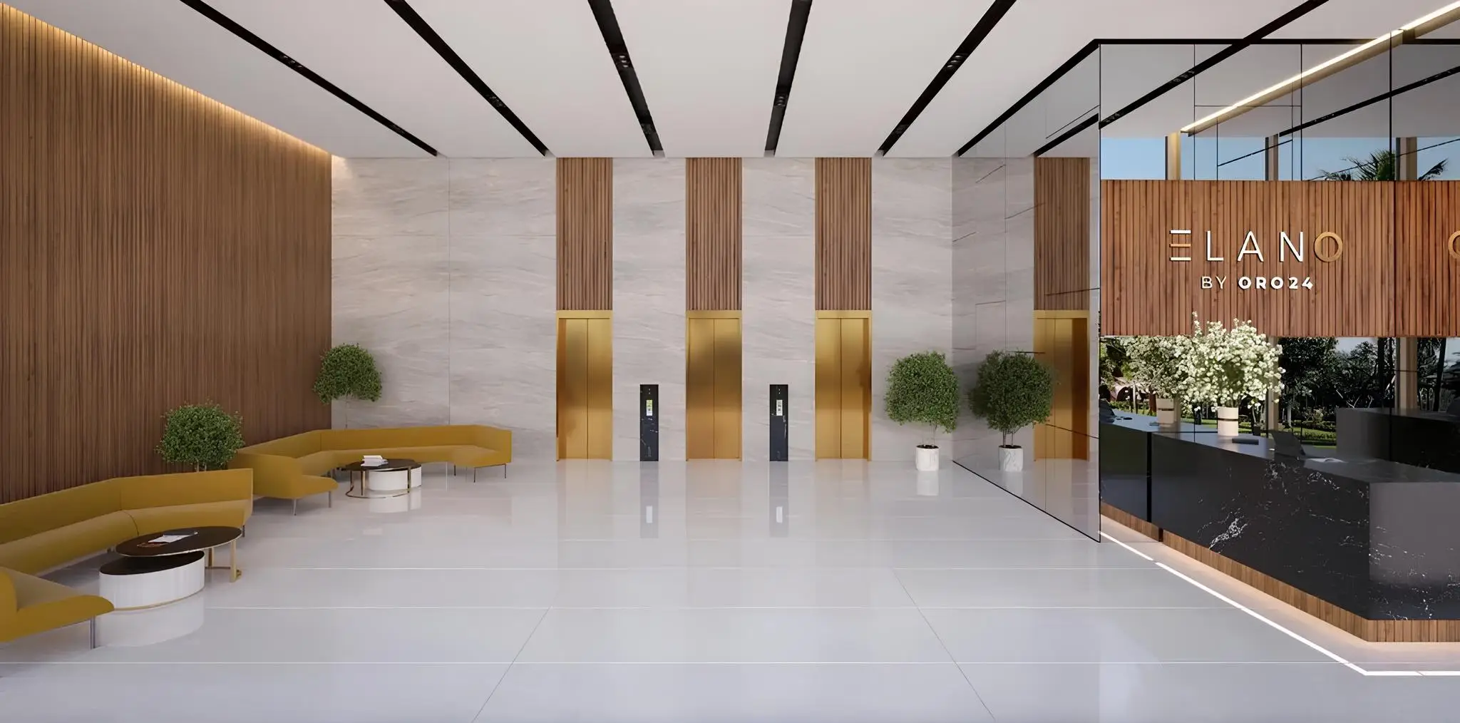 الردهة المشتركة الموضحة في كتالوج ORO24 "Elano"، أرجان، دبي