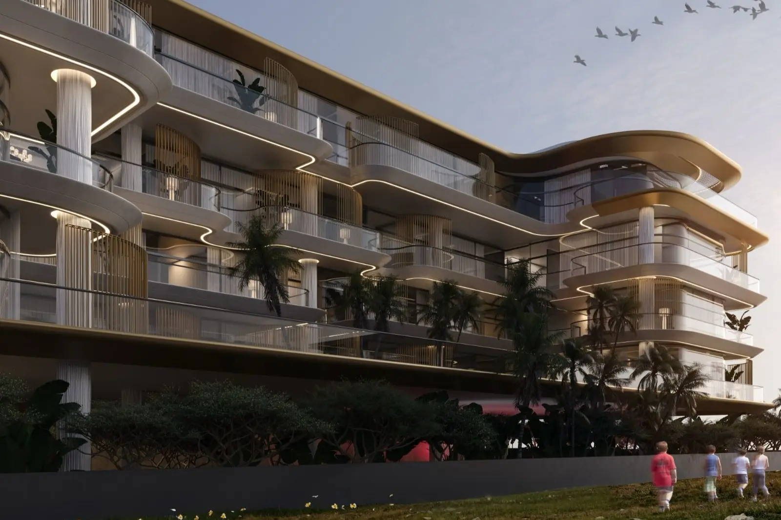 Dubai, Meydan (Nad Al Sheba 1): MAK DEVELOPERS tarafından sunulan Saddlewood Park proje kataloğundan konut dış cephesi