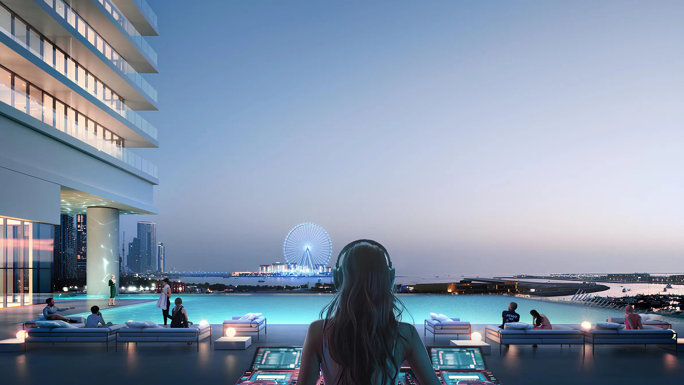 مسبح من كتالوج W Residences Tower 3 at Dubai Harbour لدى ARADA PROPERTIES، دبي هاربور