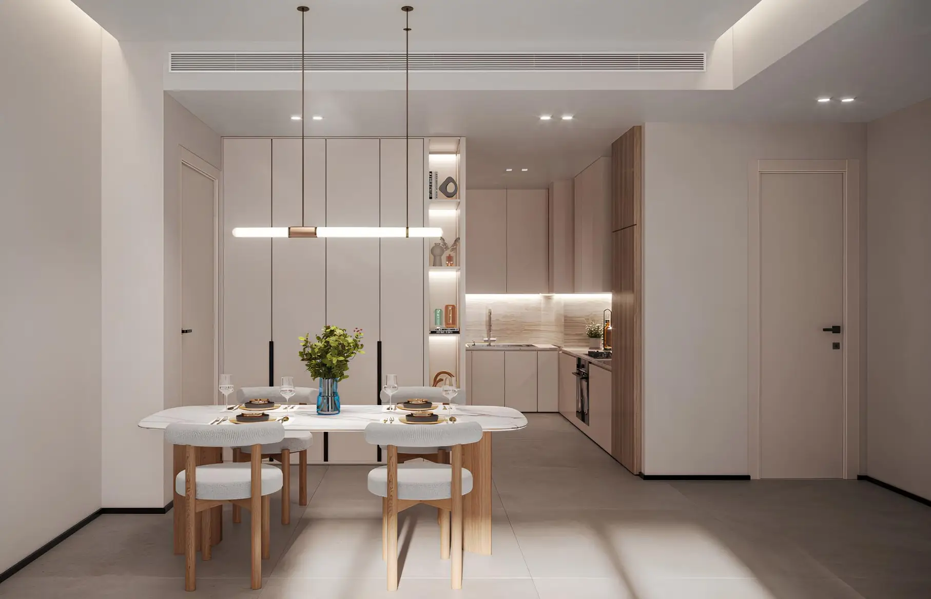 تصميم داخلي سكني من كتالوج مشروع VAL by KASCO لدى KASCO DEVELOPMENTS، واجهة الجداف المائية، دبي