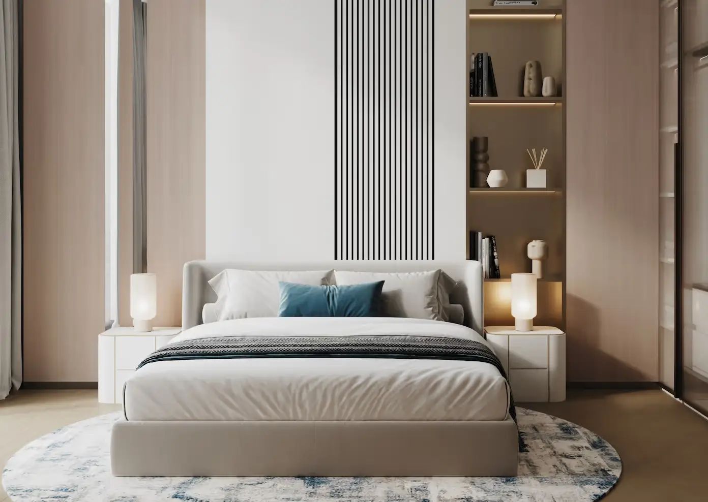 Residential Interior shown in the BINGHATTI "Binghatti Circle" project catalogue, Jumeirah Village Circle (JVC), Dubai
