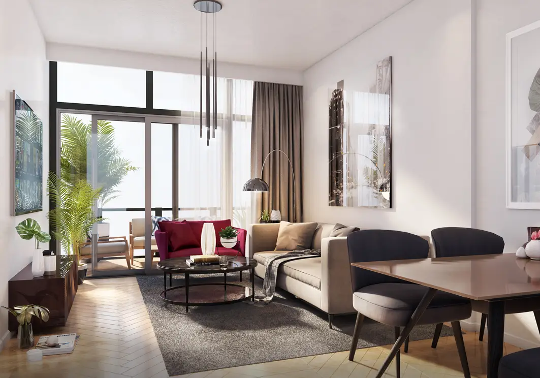 أماكن المعيشة المعروضة في كتالوج مشروع REPORTAGE PROPERTIES "Alexis Tower"، وسط مدينة جبل علي، دبي