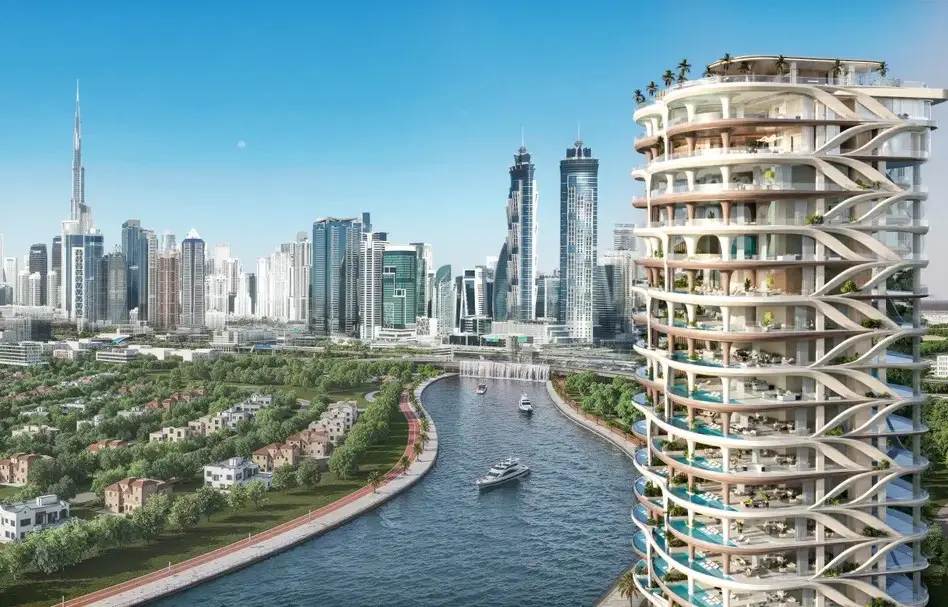 المظهر الخارجي السكني معروض في كتالوج مشروع AHS PROPERTIES "Casa AHS"، حديقة الصفا، دبي