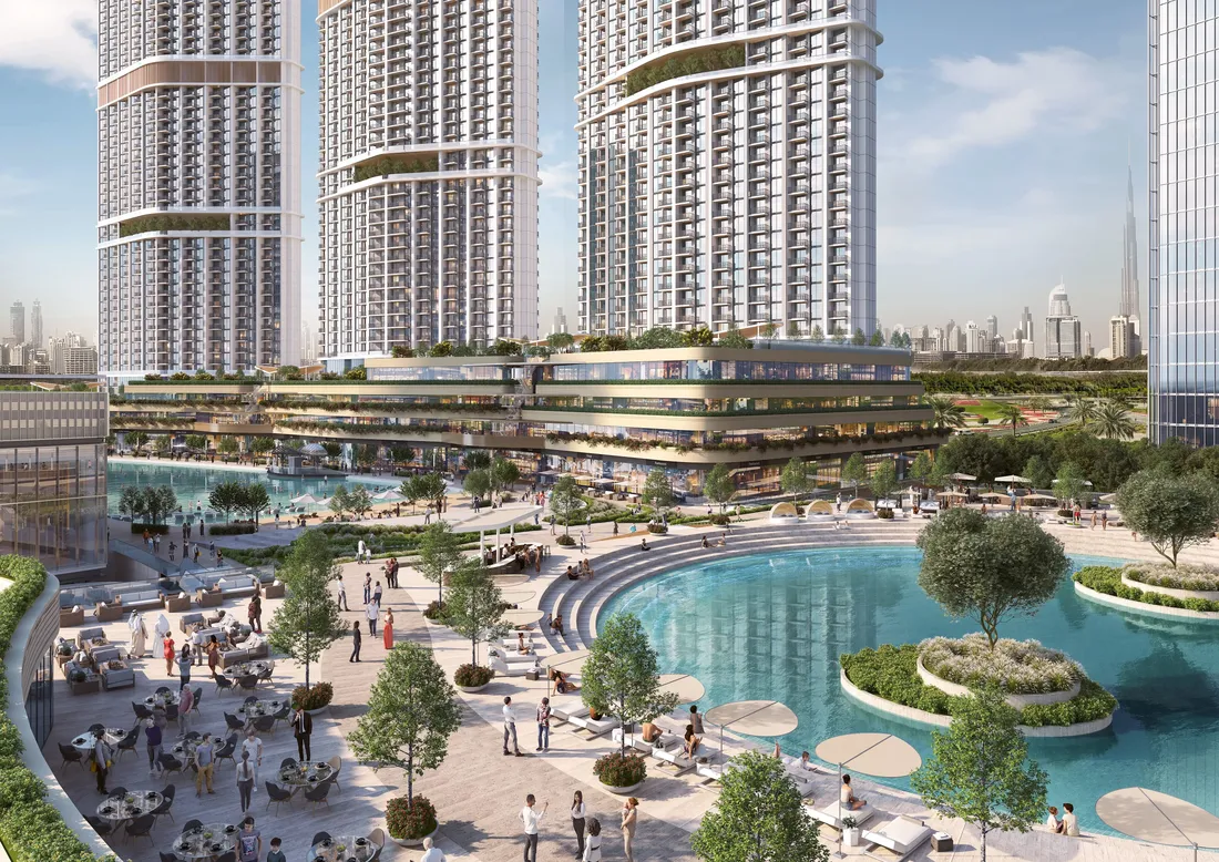 Sobha Hartland 2'deki 360 Riverside Crescent: doğal yüzeyler — 10. fotoğraf