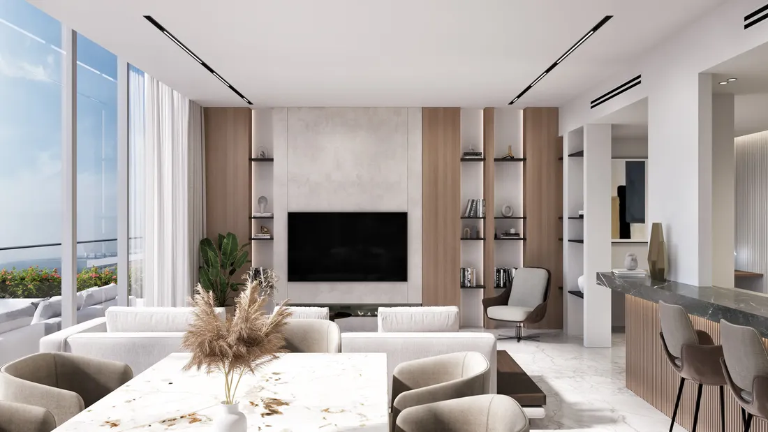 Hatimi Residences في جزر دبي: مرافق سينما — صورة 11