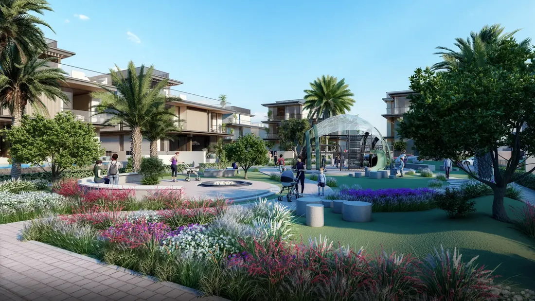 MBR District 11'deki Nineteen Riviera Lagoon: peyzajlı bahçeler — 11. fotoğraf