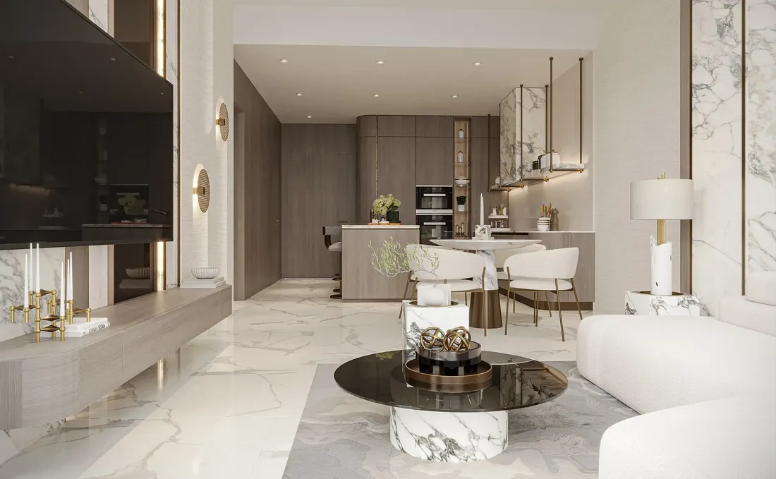 Dubai Islands'deki Iluka Residences: akıllı ev özellikleri — 8. fotoğraf