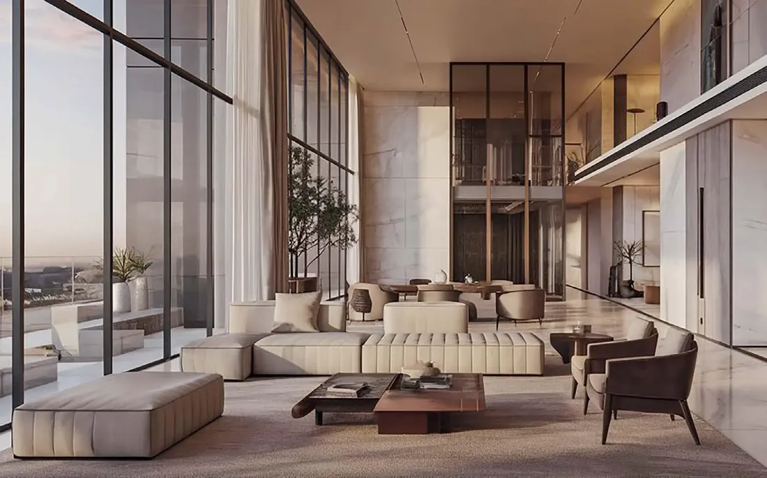Pinewood Estate Homes in Jumeirah Golf Estates – The Next Chapter: landscaped gardens — image 7
