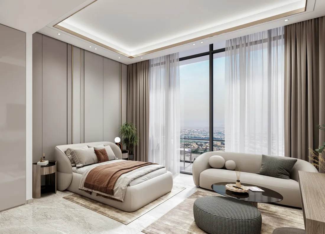 Palatium Residences in JVC: expansive glazing — image 3