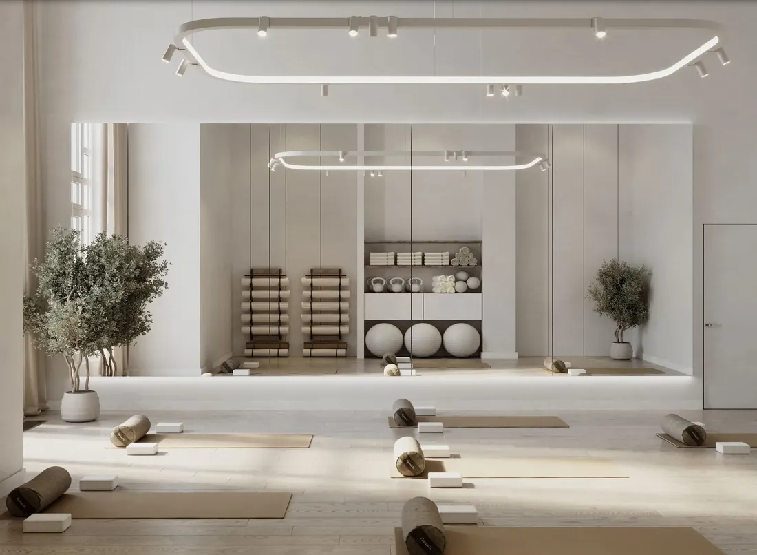 LIV Maritime in Dubai Maritime City: yoga spaces — image 11