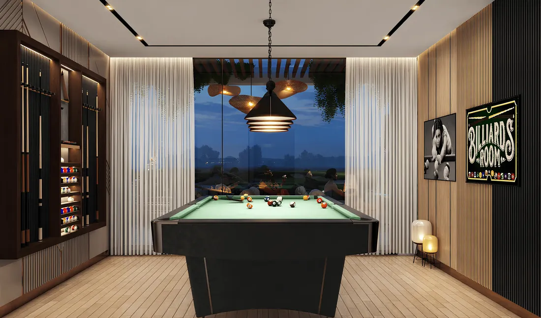 DAMAC «Park Greens» in Damac Hills 2: cinema amenities — image 7