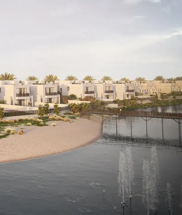 Sunrise Living in Jumeirah Park: sports courts — project photograph 1