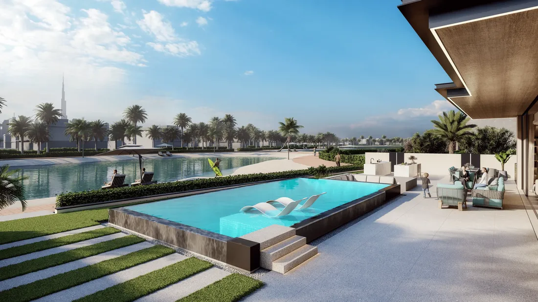 MBR District 11'deki Nineteen Riviera Lagoon: peyzajlı bahçeler — 12. fotoğraf