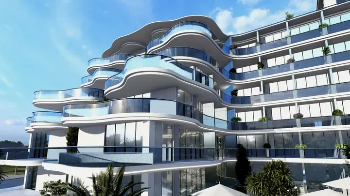 Samana Park Views in Arjan: expansive glazing — project photograph 1
