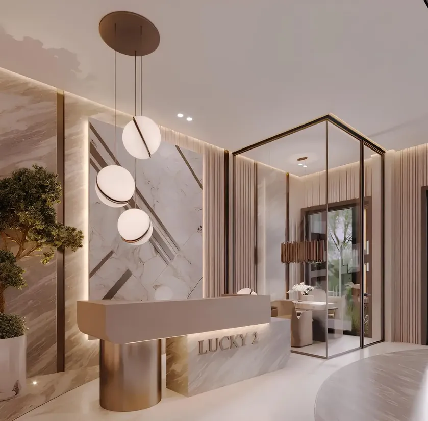 JVC bölgesindeki Lucky Royale Residence: peyzajlı bahçeler — 2. fotoğraf