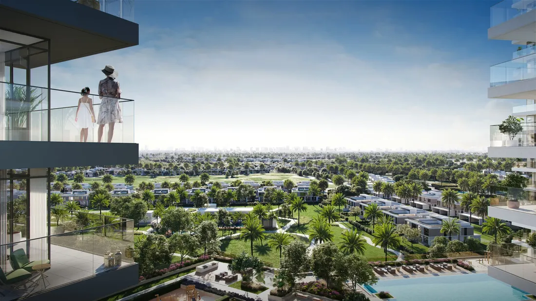Dubai Hills'deki Greenside Residence: çatı alanları — 3. fotoğraf