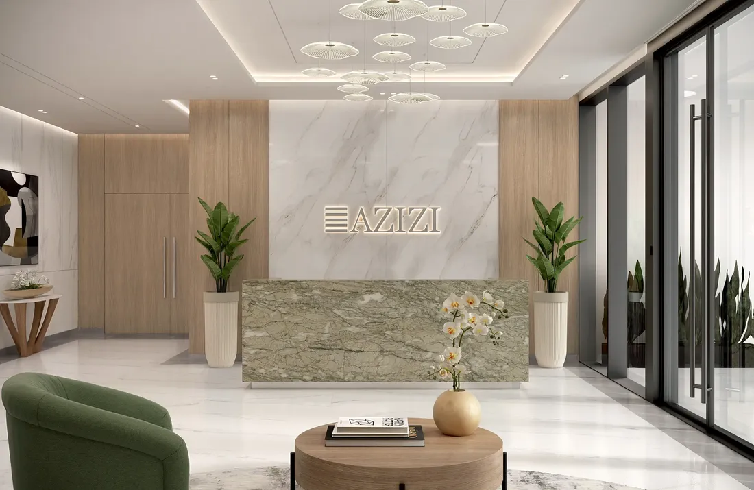 Azizi Arian in Downtown Jebel Ali: expansive glazing — image 6