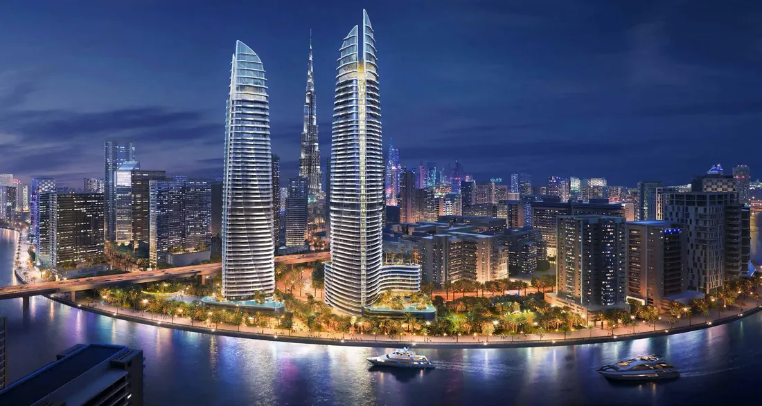 Business Bay'deki DAMAC «Canal Heights 2»: çatı alanları — 2. fotoğraf