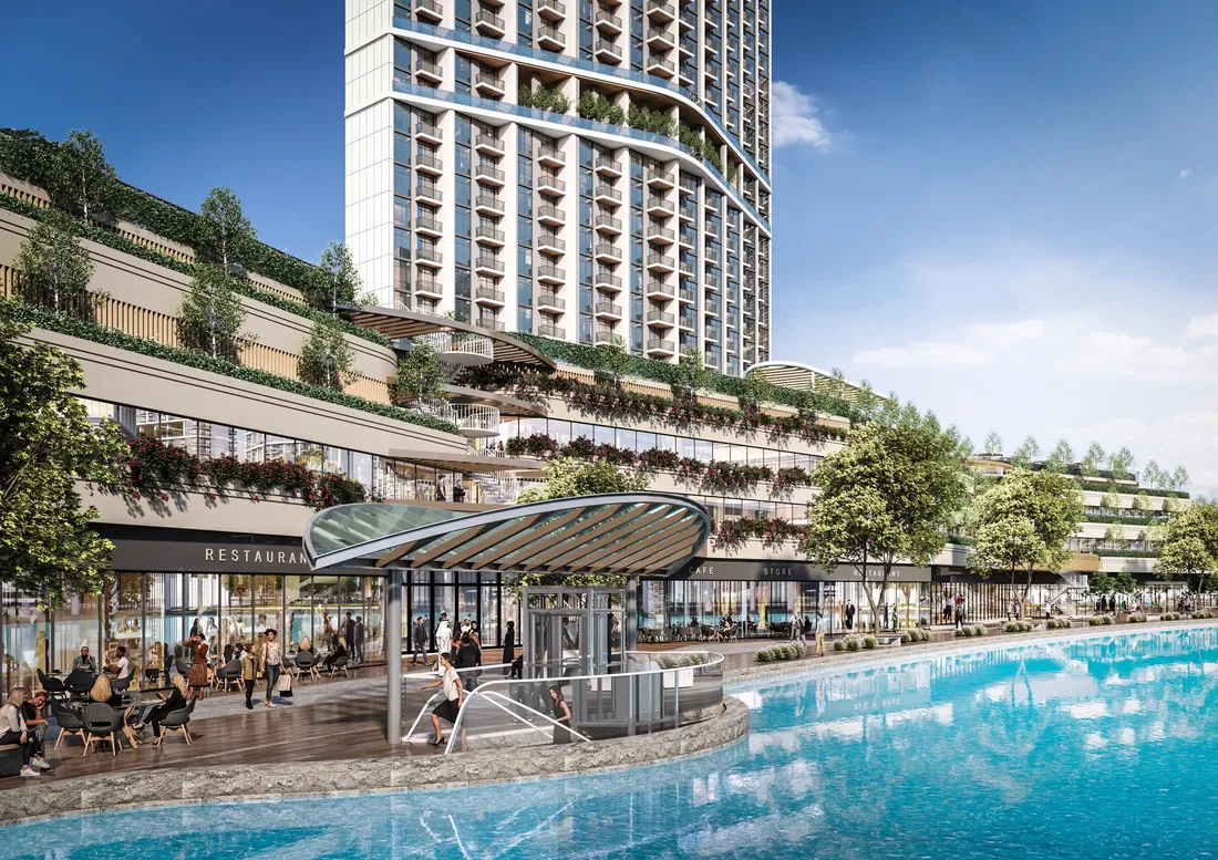 Sobha Hartland 2'deki 360 Riverside Crescent: doğal yüzeyler — 9. fotoğraf