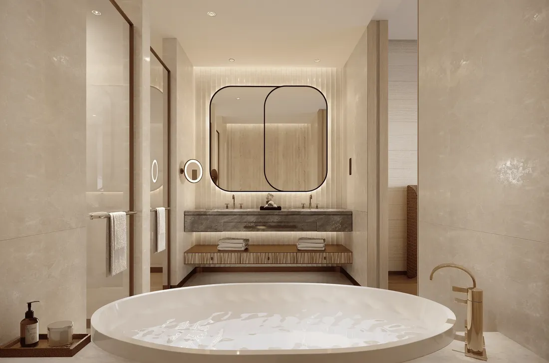 W Hotel & Residences in Al Marjan Island: sculpted architecture — image 8