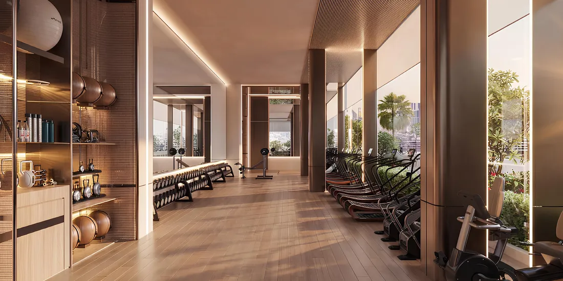 Binghatti Luxuria in JVT: sports courts — image 9