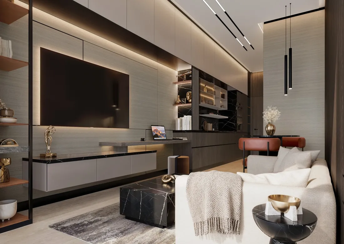 Ola Residences في جزيرة المرجان: مساحات عمل مشتركة — صورة 10