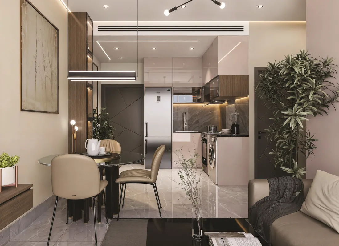 Moonsa Residences 2 في ورسان 4: تفاصيل الرخام — صورة 11