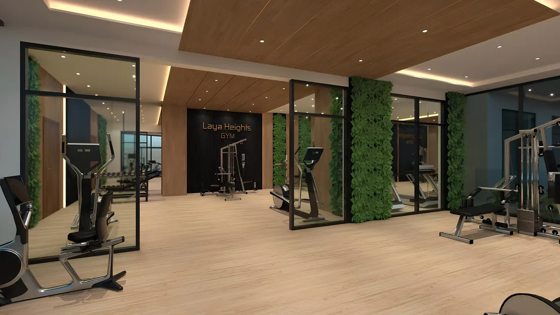 Laya Heights in Dubai Studio City: landscaped gardens — image 11
