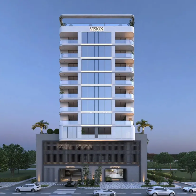 Jumeirah Garden City'deki Coral by Vision: çatı alanları — 4. fotoğraf