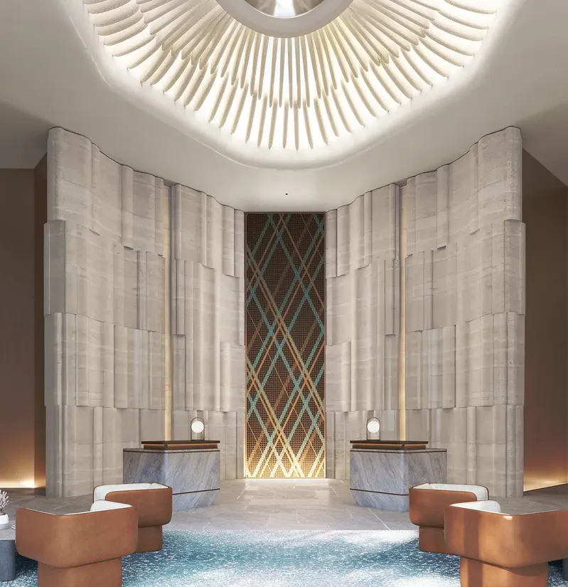 W Hotel & Residences in Al Marjan Island: sculpted architecture — image 5