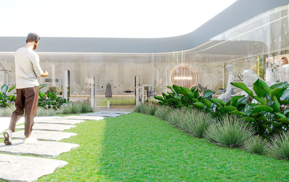 Beverly Residence 2 in JVC: yoga spaces — image 7