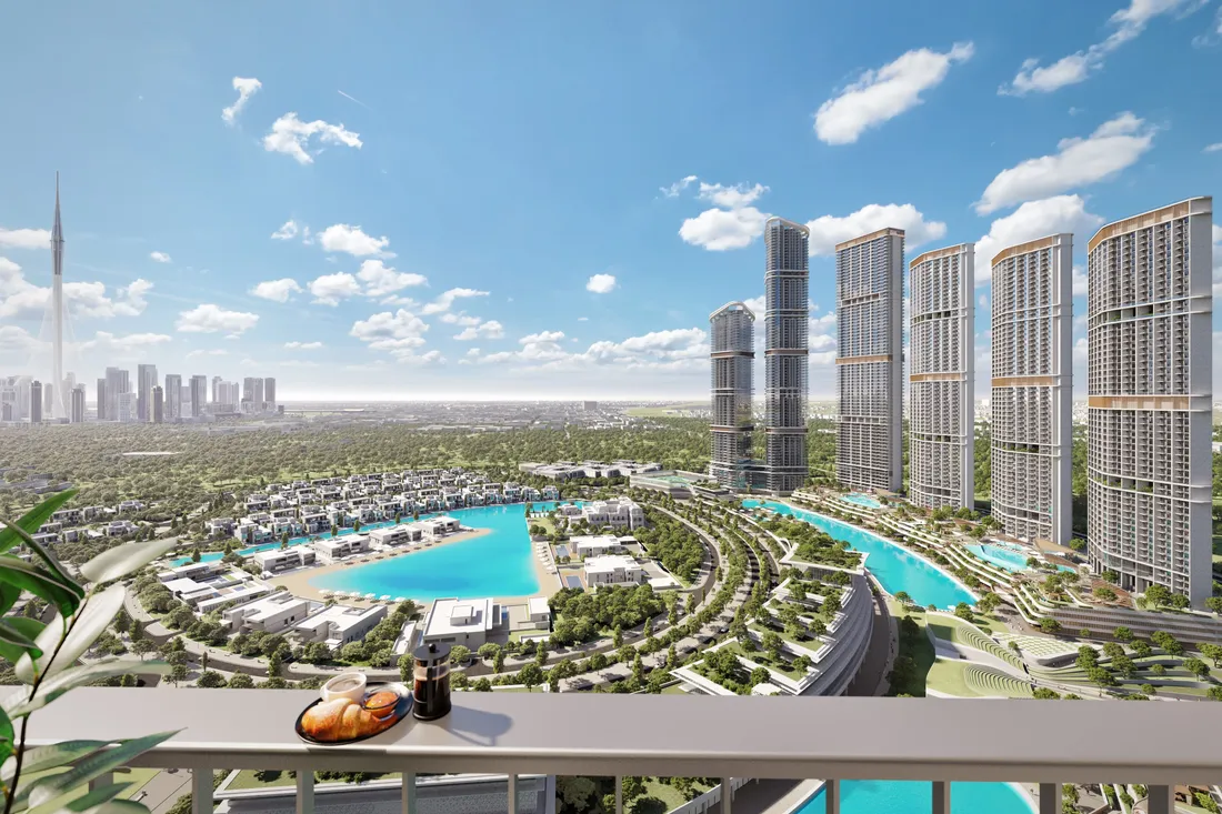 310 Riverside Crescent in Sobha Hartland 2: landscaped gardens — image 6