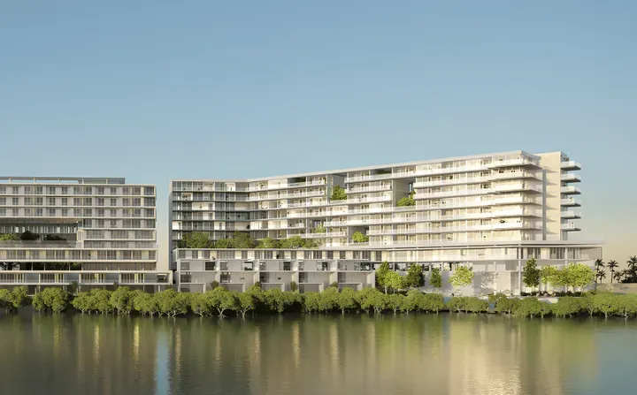 Creekside Residence in Al Zorah City: landscaped gardens — image 3