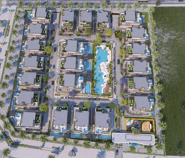 Wellington Grand Villas في وادي الصفا 3: حدائق منسّقة — صورة 1