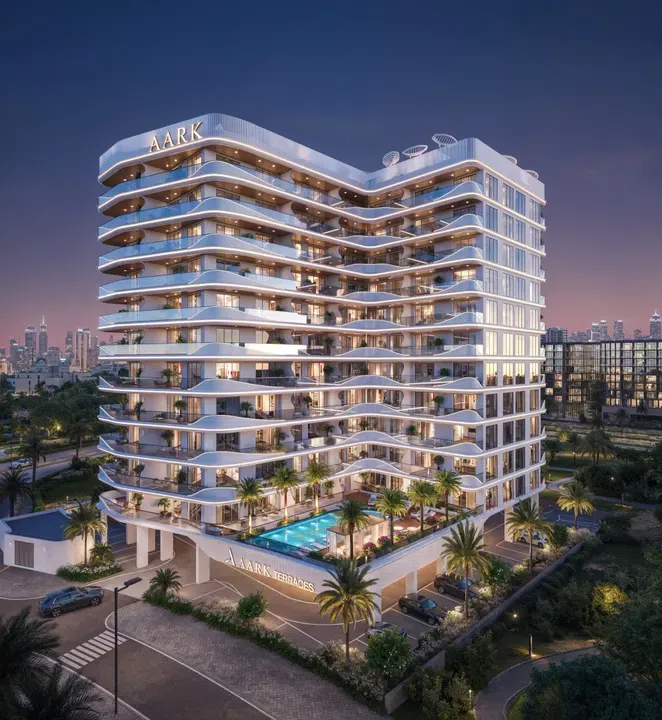 Aark Terraces في مجمع دبي لاند السكني: مساحات على السطح — صورة 1