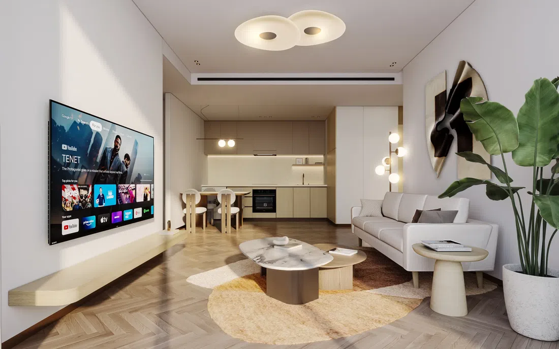 Jumeirah Garden City'de The Elysian Residence: açık hava sineması — 6. fotoğraf