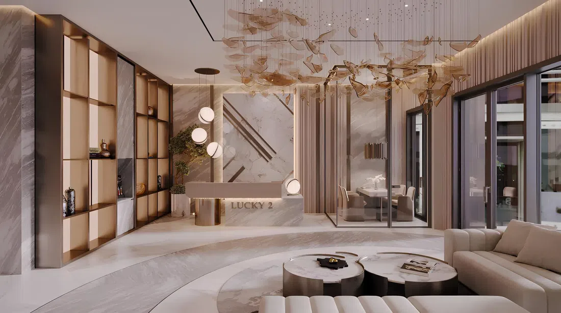 JVC bölgesindeki Lucky Royale Residence: peyzajlı bahçeler — 4. fotoğraf