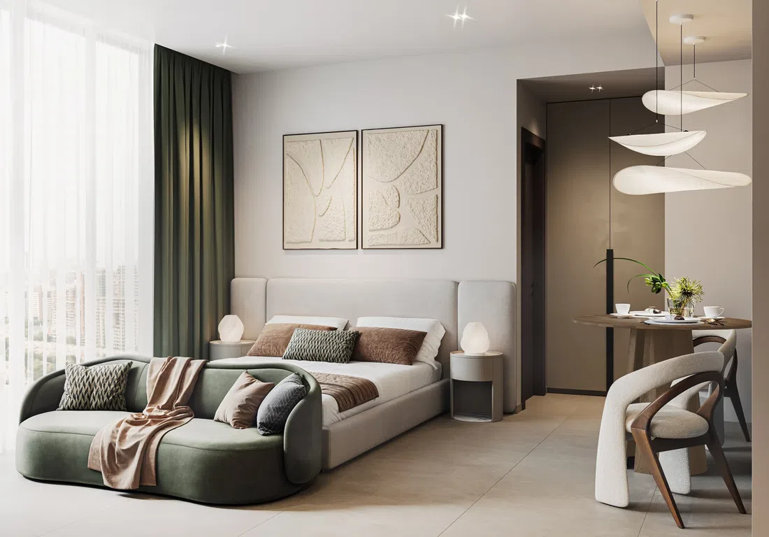 Dubai Sports City'deki AUREL1A Residence: akıllı ev özellikleri — 12. fotoğraf