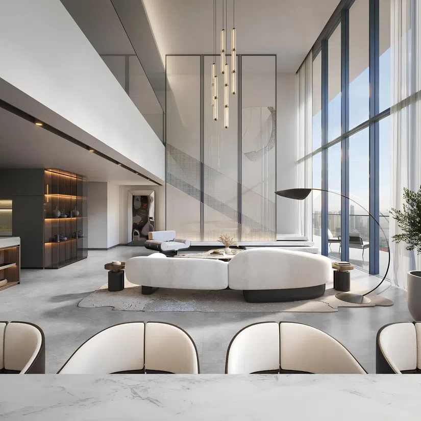 W Residences Tower 3 at Dubai Harbour في دبي هاربر: مرافق سينما — صورة 5