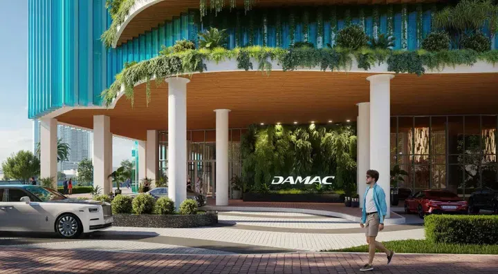 DAMAC «Chic Tower» في الخليج التجاري: الهندسة المعمارية المنحوتة — صورة 2