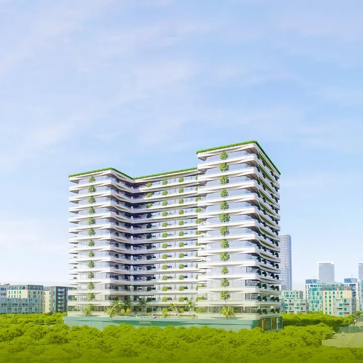 IVY Gardens in Dubailand Residence Complex: cinema amenities — project photograph 1