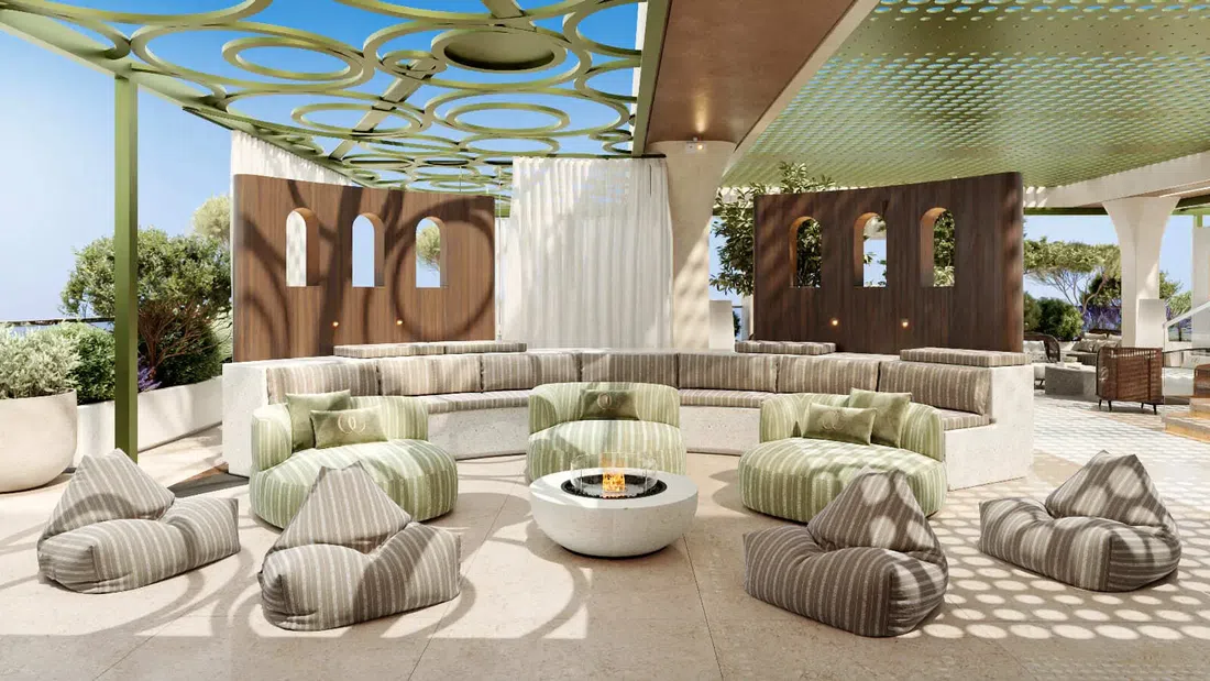 Jumeirah Garden City'de Olivia Gardens Residence: açık hava sineması — 11. fotoğraf