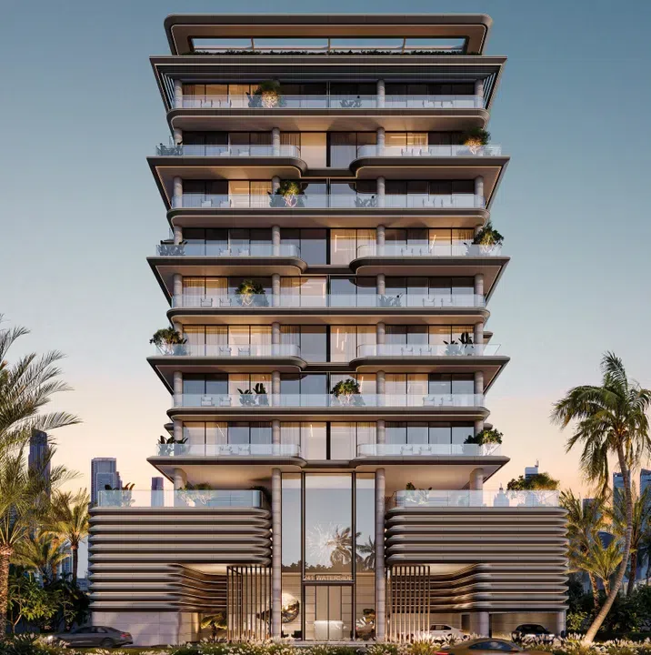 241 WATERSIDE in Dubai Islands: rooftop spaces — project photograph 1