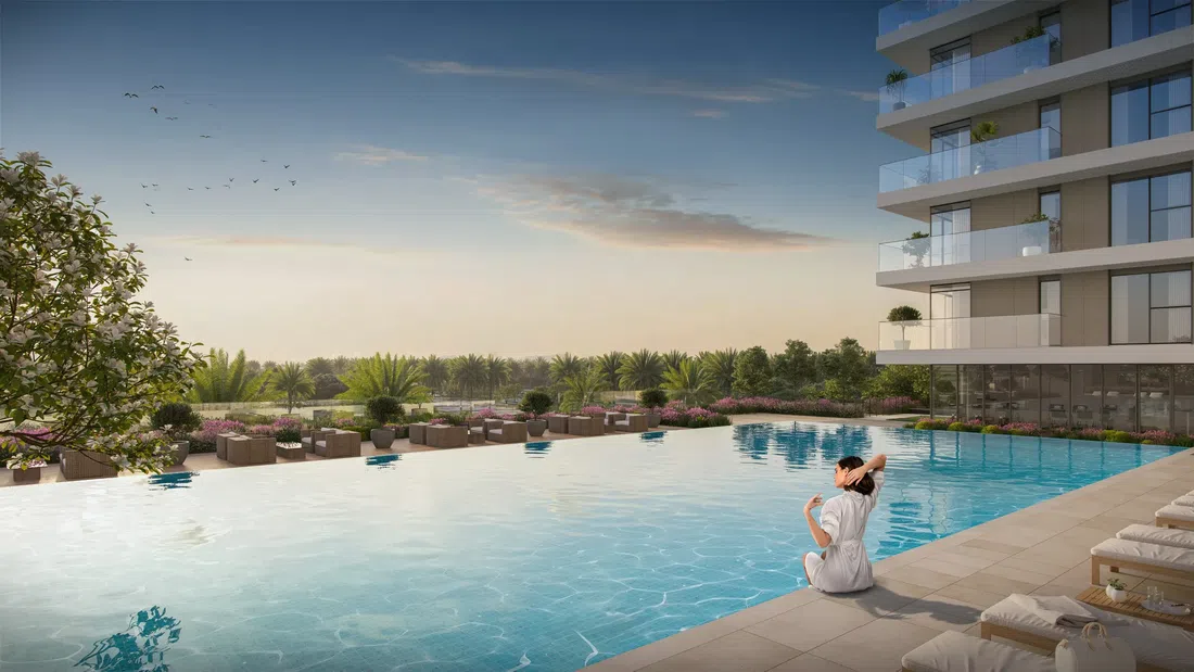 Dubai Hills'deki Greenside Residence: çatı alanları — 8. fotoğraf