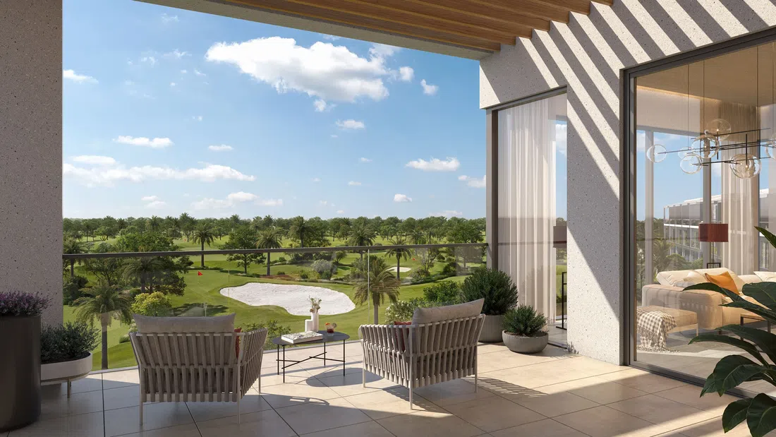 Terra Golf Collection 2 in Jumeirah Golf Estates: expansive glazing — image 7