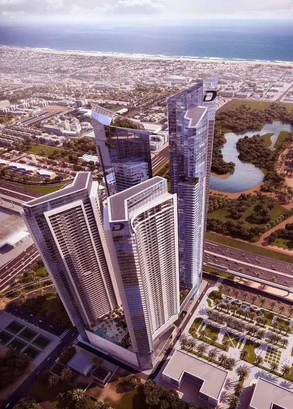 Business Bay'deki Aykon City Tower B: geniş cam — 2. fotoğraf