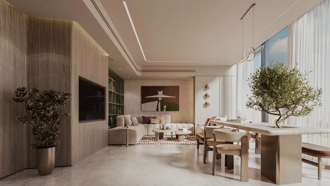 09 Life Residences في مجمع دبي لاند السكني: واجهات زجاجية واسعة — صورة 10