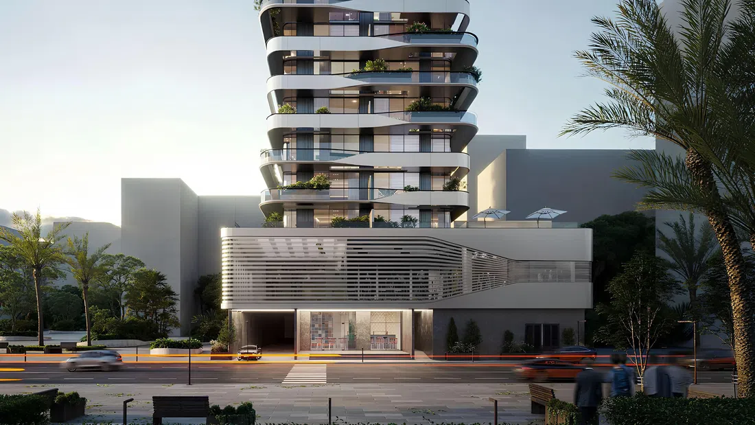 Dubai Islands'deki Bayview Boulevard: çatı alanları — 12. fotoğraf