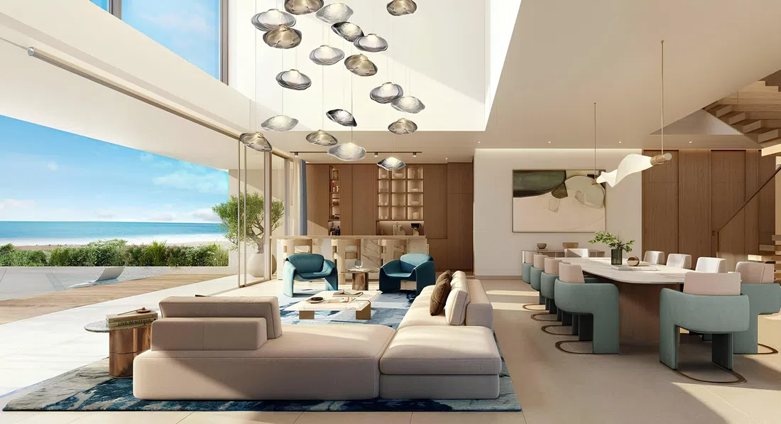 Shoreline in Al Marjan Island: landscaped gardens — image 8